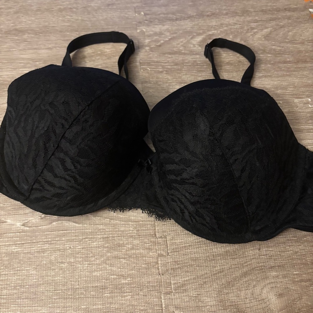 Torrid Underwire Padded Push Up Balconette Bra Size 40DD